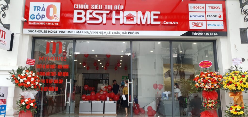 Siêu thị máy lọc nước Besthome Hải Phòng