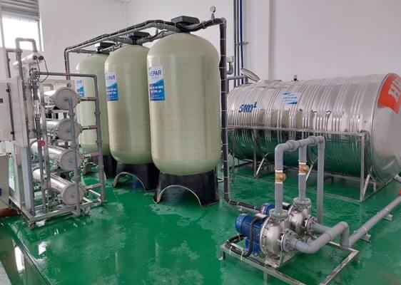Hệ thống lọc nước cho căn hộ chung
