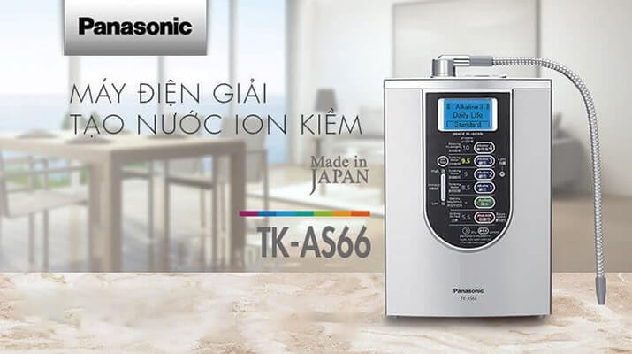 Máy lọc nước ion kiềm Panasonic TK-AS66