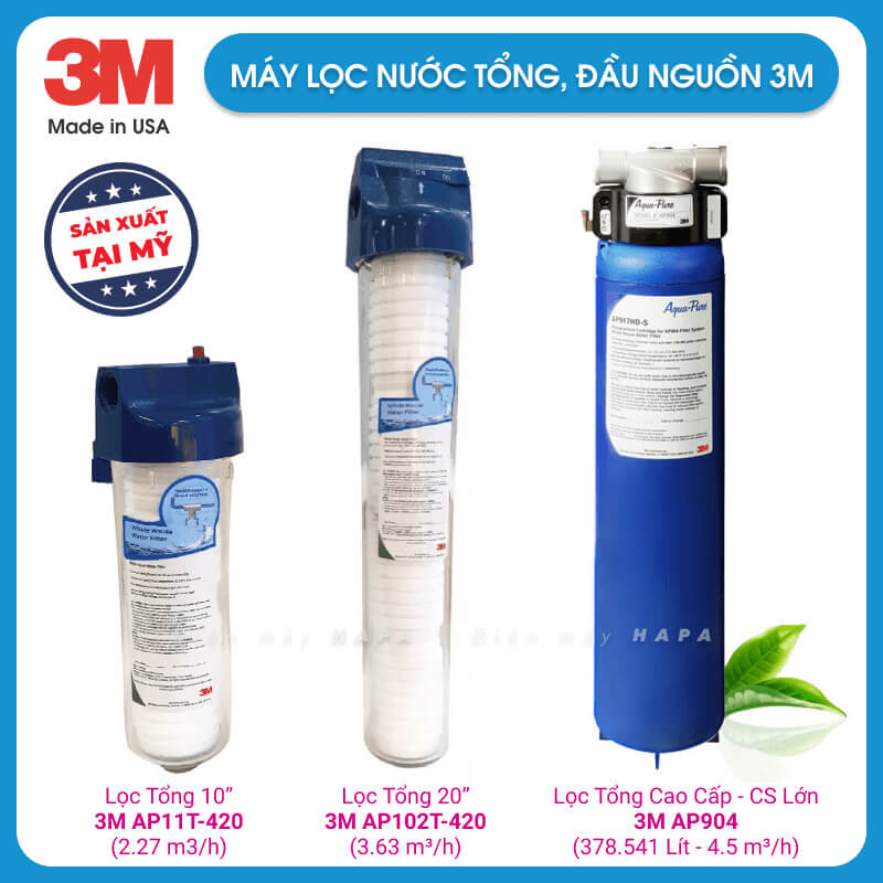 Máy lọc nước tổng đầu nguồn 3M AP11T-420
