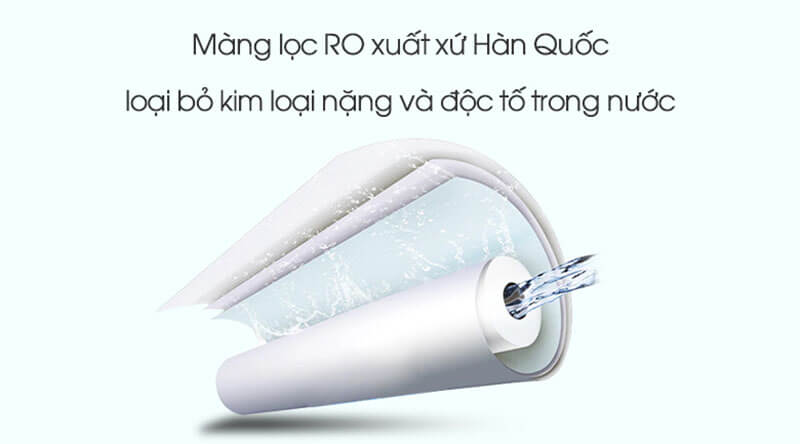 Màng lọc RO được nhập khẩu từ Hàn Quốc với chất lượng vượt trội 