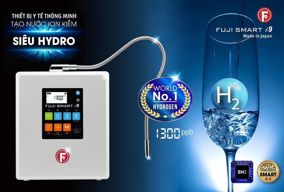 Máy lọc nước ion kiềm Fuji