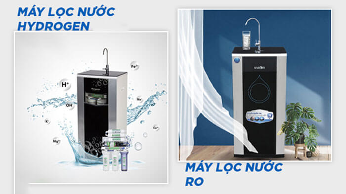 so sánh máy lọc nước ro và hydrogen
