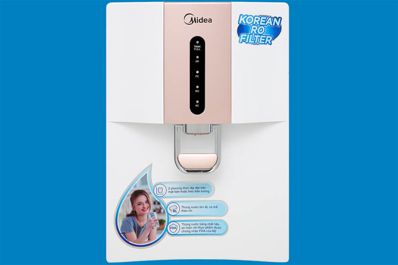 Máy lọc nước RO Midea JN1742T-RO có tốt không?